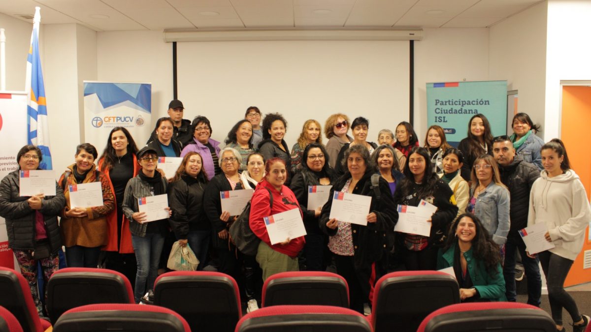 ISL Valparaíso realizó curso de prevención de riesgos domiciliarios a Trabajadoras de Casa Particular